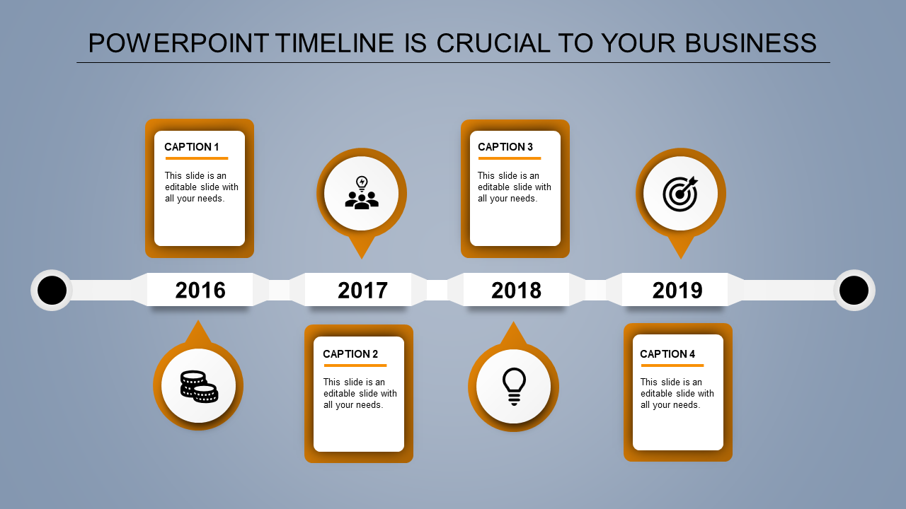 Affordable PowerPoint Timeline Template Presentation